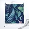 Watercolor Damask Luna Moth Ferns Nature Night Moon Celestial Stars Botanical Garden Whimsical Witchy Custom Printed Fabric by Spoonflower Various Fabrics by the Yard or Fat Quarter 14983271